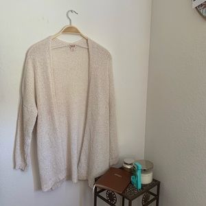 Cream cardigan